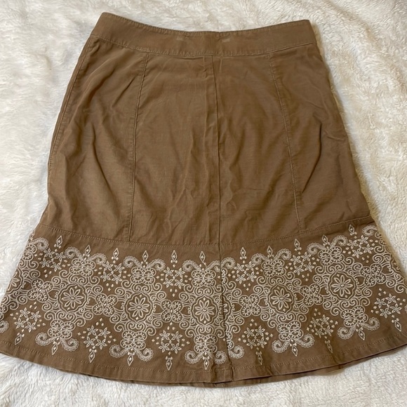 Ann Taylor Brown Skirt - Picture 1 of 6